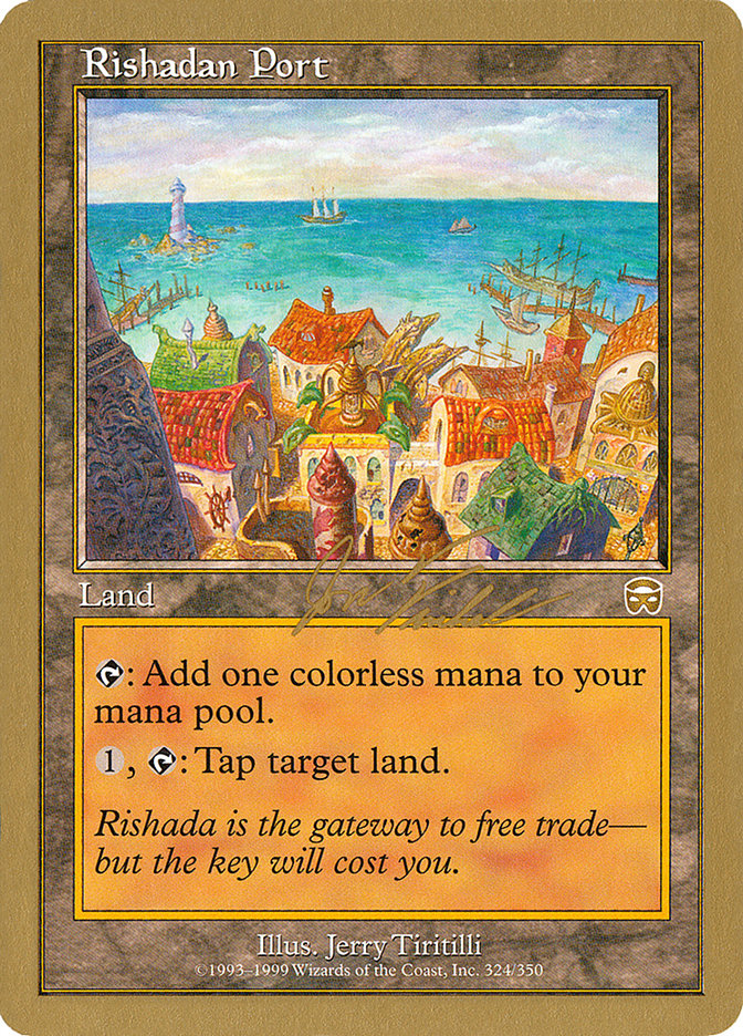Rishadan Port (Jon Finkel) [World Championship Decks 2000] | Fandemonia Ltd