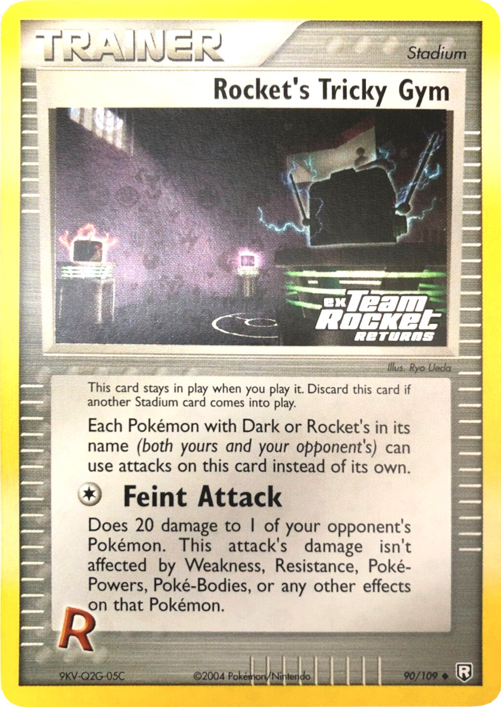 Rocket's Tricky Gym (90/109) (Stamped) [EX: Team Rocket Returns] | Fandemonia Ltd