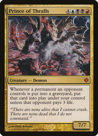 Prince of Thralls [Shards of Alara] | Fandemonia Ltd