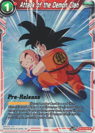 Attack of the Demon Clan (BT12-025) [Vicious Rejuvenation Prerelease Promos] | Fandemonia Ltd