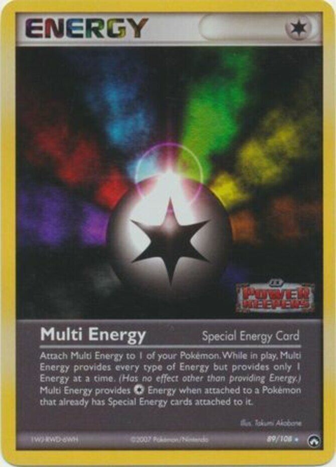 Multi Energy (89/108) (Stamped) [EX: Power Keepers] | Fandemonia Ltd