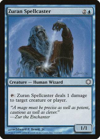 Zuran Spellcaster [Coldsnap Theme Decks] | Fandemonia Ltd