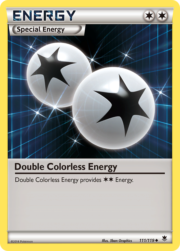 Double Colorless Energy (111/119) [XY: Phantom Forces] | Fandemonia Ltd