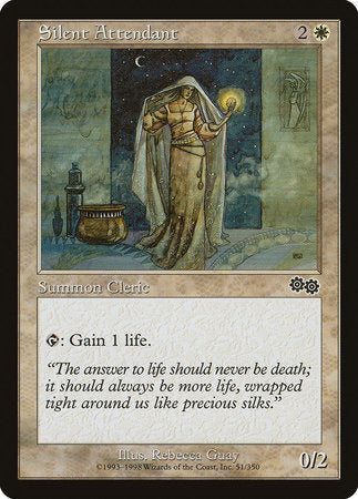 Silent Attendant [Urza's Saga] | Fandemonia Ltd