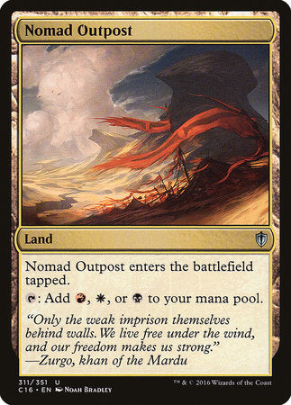 Nomad Outpost [Commander 2016] | Fandemonia Ltd