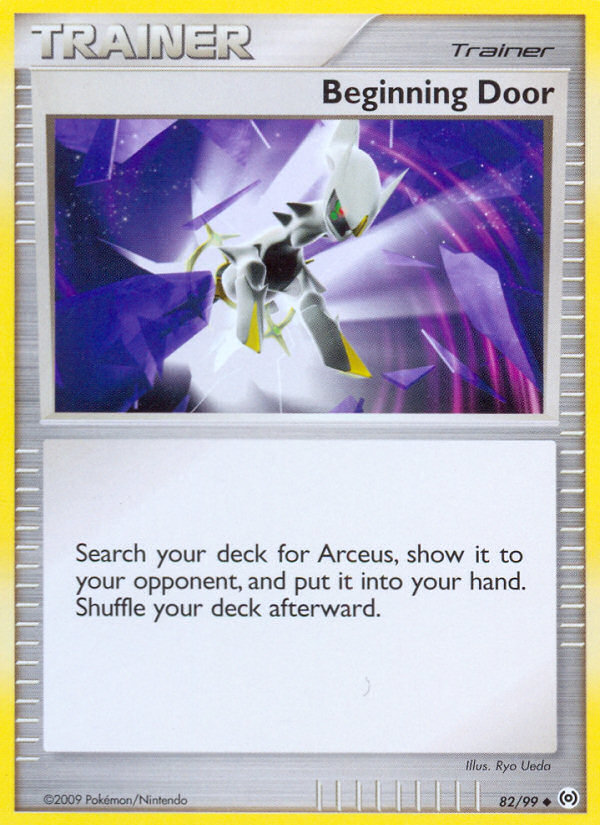Beginning Door (82/99) [Platinum: Arceus] | Fandemonia Ltd