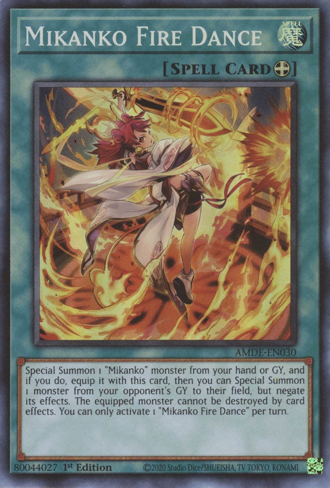 Mikanko Fire Dance [AMDE-EN030] Super Rare | Fandemonia Ltd