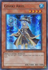 Gishki Ariel [HA05-EN035] Super Rare | Fandemonia Ltd