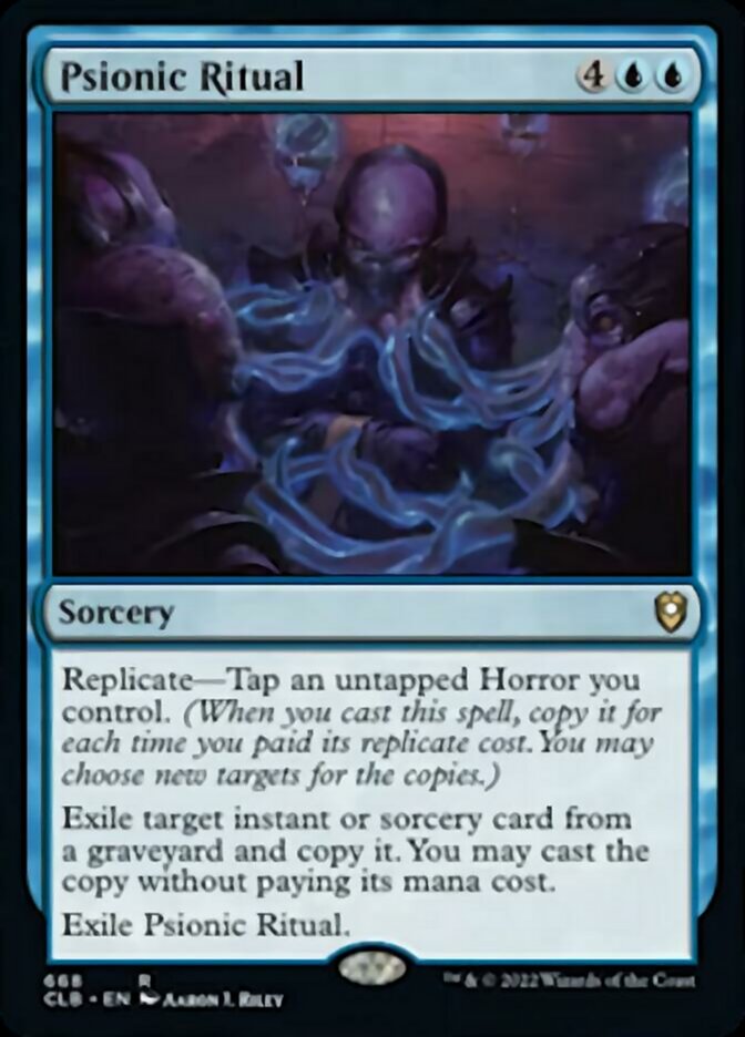 Psionic Ritual [Commander Legends: Battle for Baldur's Gate] | Fandemonia Ltd