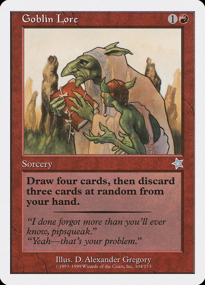 Goblin Lore [Starter 1999] | Fandemonia Ltd