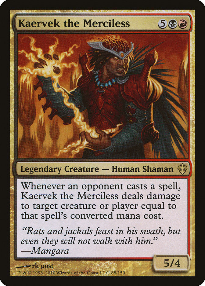 Kaervek the Merciless [Archenemy] | Fandemonia Ltd