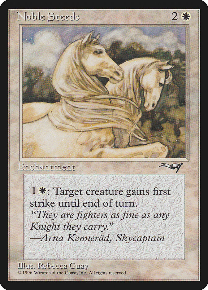 Noble Steeds (Leg Raised) [Alliances] | Fandemonia Ltd