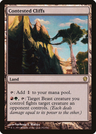 Contested Cliffs [Commander 2013] | Fandemonia Ltd