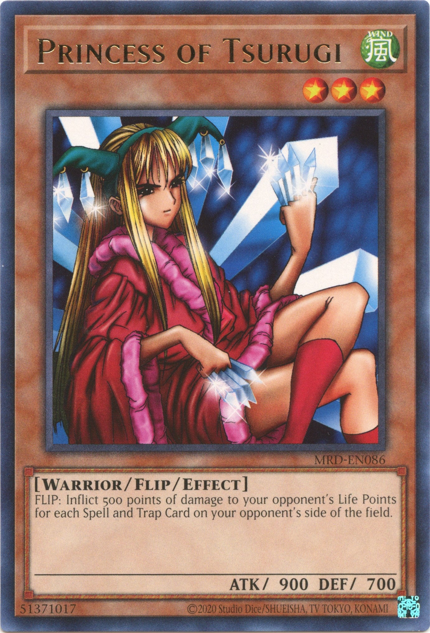 Princess of Tsurugi (25th Anniversary) [MRD-EN086] Rare | Fandemonia Ltd