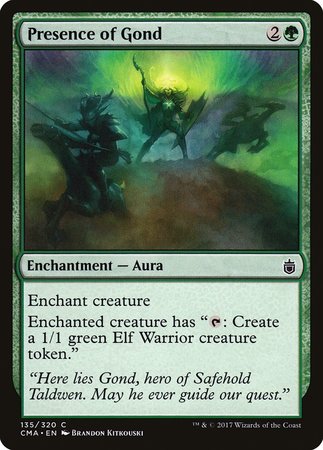 Presence of Gond [Commander Anthology] | Fandemonia Ltd