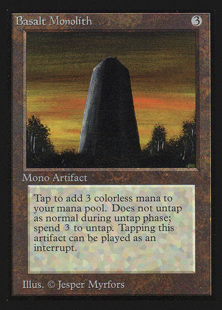 Basalt Monolith (IE) [Intl. Collectors’ Edition] | Fandemonia Ltd