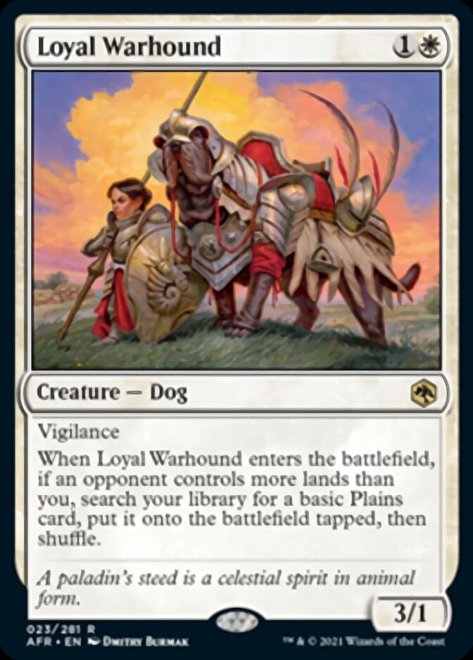 Loyal Warhound [Dungeons & Dragons: Adventures in the Forgotten Realms] | Fandemonia Ltd