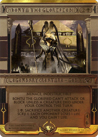 Bontu the Glorified [Amonkhet Invocations] | Fandemonia Ltd