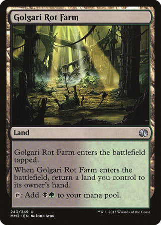 Golgari Rot Farm [Modern Masters 2015] | Fandemonia Ltd