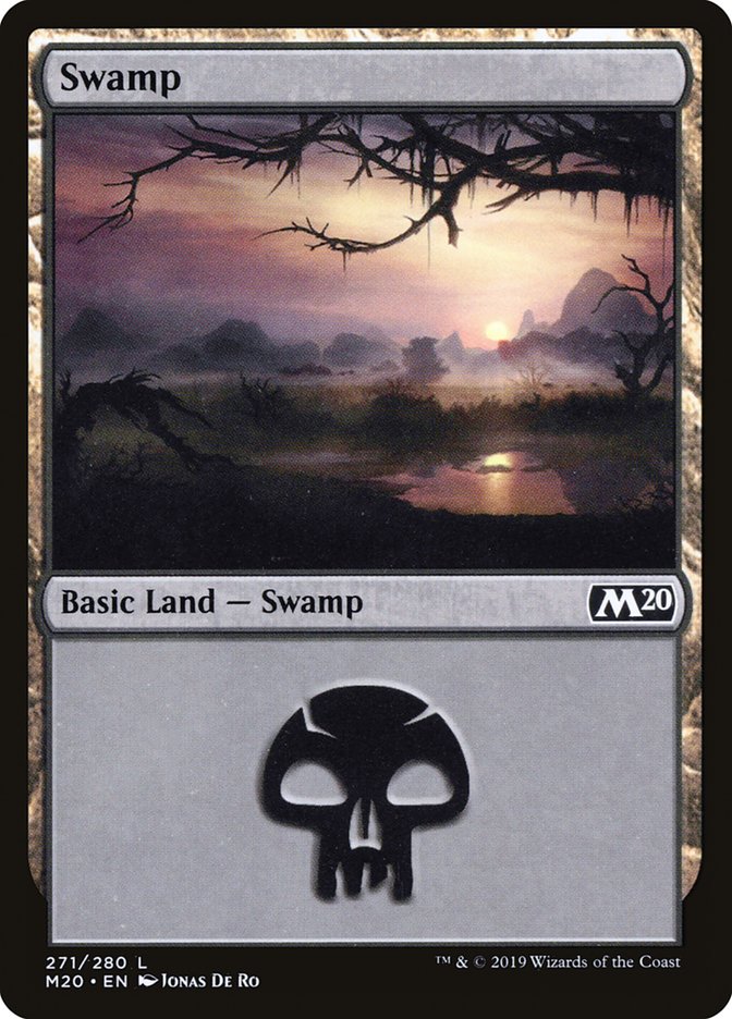 Swamp (#271) [Core Set 2020] | Fandemonia Ltd