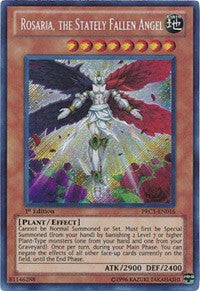 Rosaria, the Stately Fallen Angel [PRC1-EN016] Secret Rare | Fandemonia Ltd