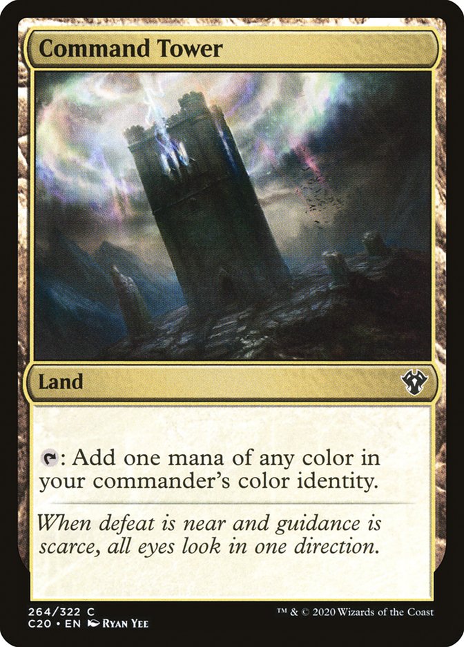 Command Tower [Commander 2020] | Fandemonia Ltd