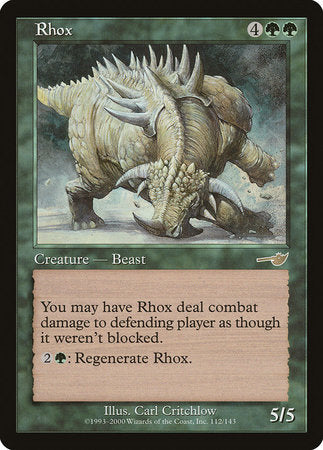Rhox [Nemesis] | Fandemonia Ltd