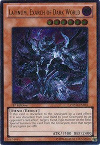 Latinum, Exarch of Dark World (UTR) [PHSW-EN085] Ultimate Rare | Fandemonia Ltd