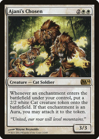 Ajani's Chosen [Magic 2014] | Fandemonia Ltd
