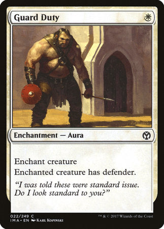 Guard Duty [Iconic Masters] | Fandemonia Ltd