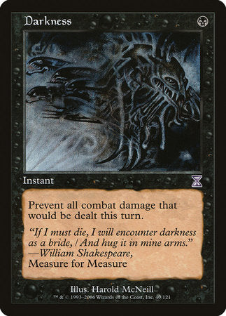 Darkness [Time Spiral Timeshifted] | Fandemonia Ltd