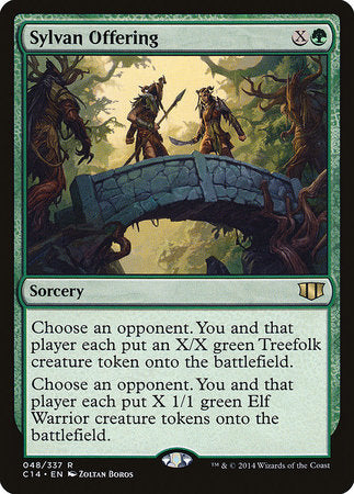 Sylvan Offering [Commander 2014] | Fandemonia Ltd