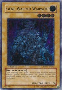 Gene-Warped Warwolf (UTR) [STON-EN001] Ultimate Rare | Fandemonia Ltd