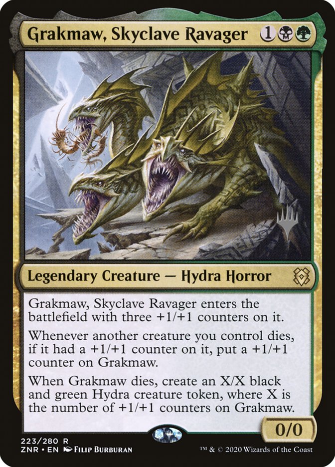 Grakmaw, Skyclave Ravager (Promo Pack) [Zendikar Rising Promos] | Fandemonia Ltd