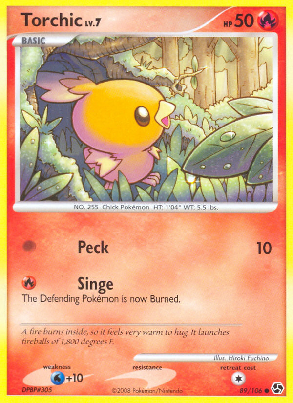 Torchic (89/106) [Diamond & Pearl: Great Encounters] | Fandemonia Ltd