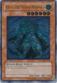 Raiza the Storm Monarch (UTR) [FOTB-EN026] Ultimate Rare | Fandemonia Ltd