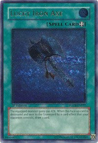 Lucky Iron Axe (UTR) [FOTB-EN037] Ultimate Rare | Fandemonia Ltd