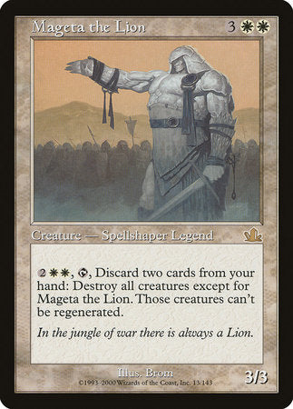Mageta the Lion [Prophecy] | Fandemonia Ltd