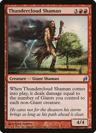 Thundercloud Shaman [Lorwyn] | Fandemonia Ltd