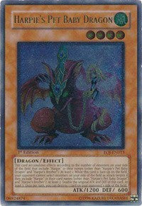 Harpie's Pet Baby Dragon (UTR) [EOJ-EN013] Ultimate Rare | Fandemonia Ltd