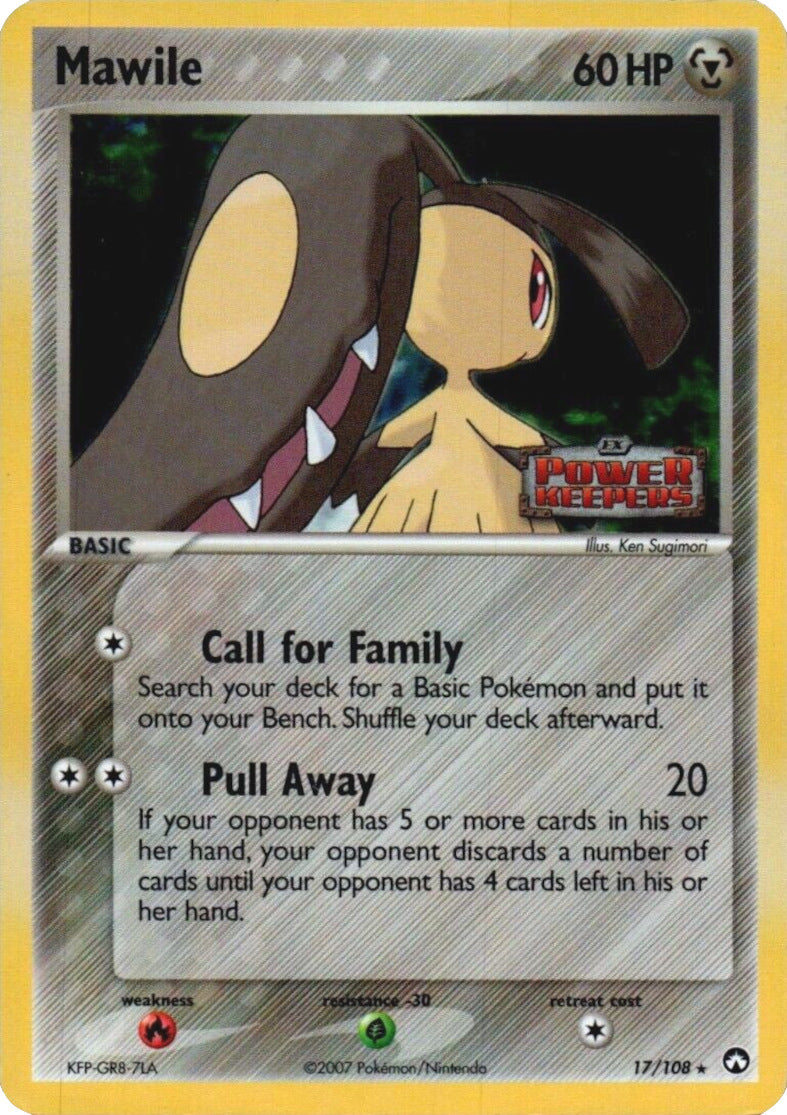 Mawile (17/108) (Stamped) [EX: Power Keepers] | Fandemonia Ltd