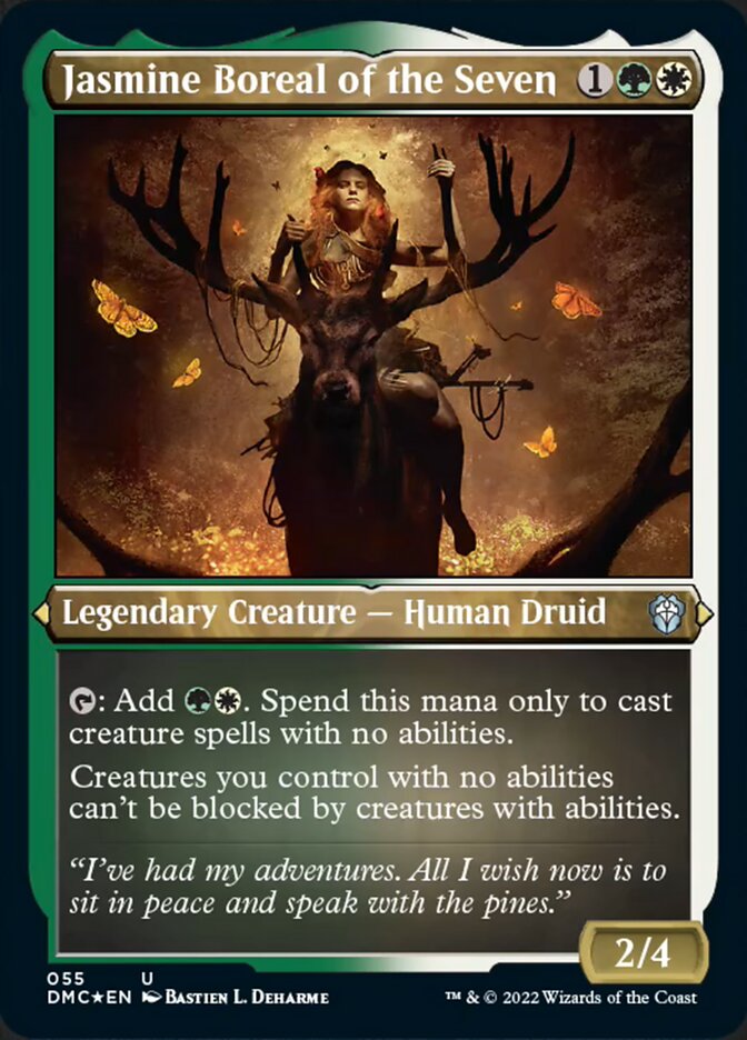 Jasmine Boreal of the Seven (Foil Etched) [Dominaria United Commander] | Fandemonia Ltd
