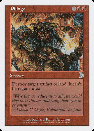 Pillage [Deckmasters] | Fandemonia Ltd