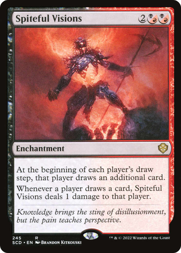 Spiteful Visions [Starter Commander Decks] | Fandemonia Ltd