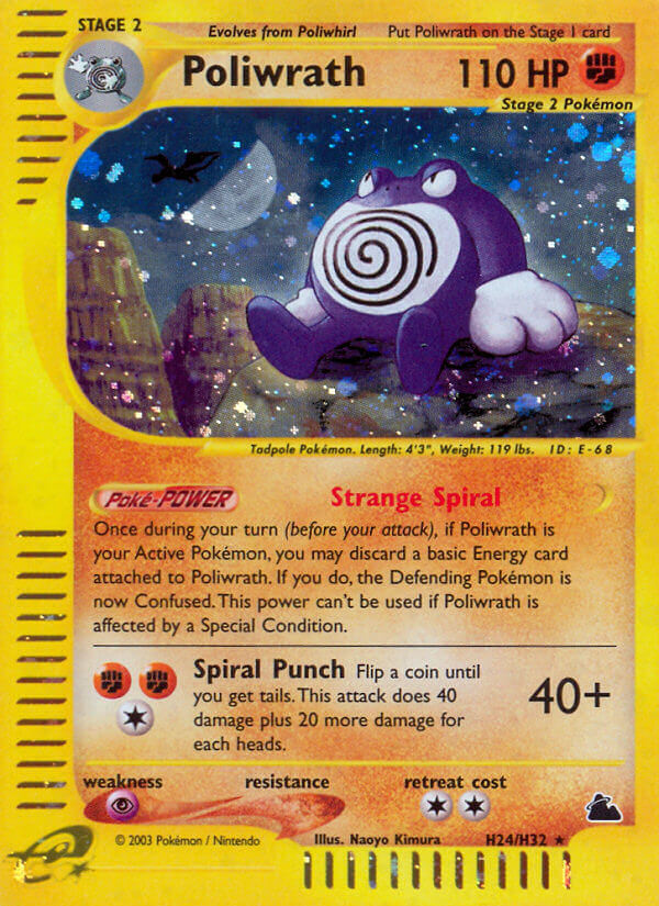 Poliwrath (H24/H32) [Skyridge] | Fandemonia Ltd