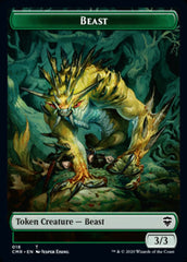Beast (18) // Beast Token (19) [Commander Legends Tokens] | Fandemonia Ltd