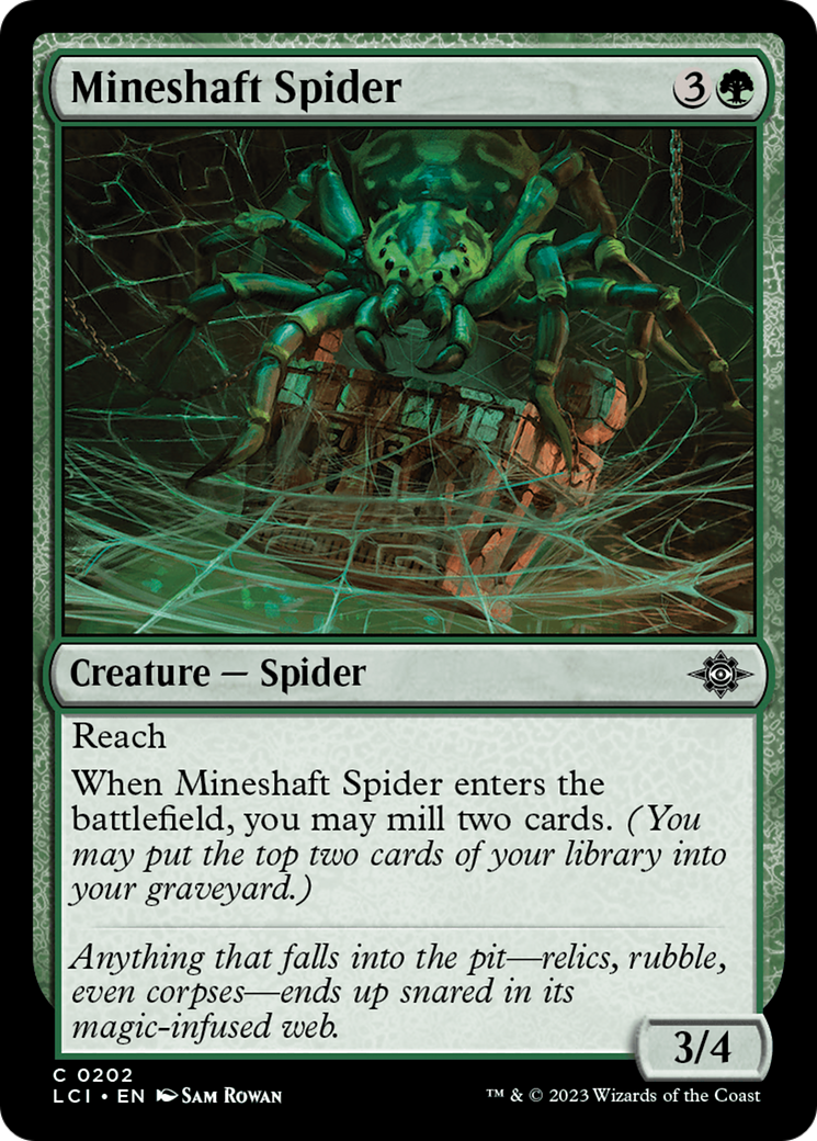 Mineshaft Spider [The Lost Caverns of Ixalan] | Fandemonia Ltd