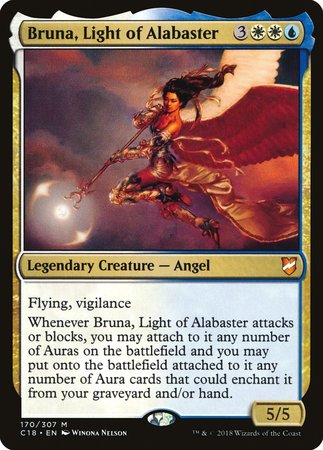 Bruna, Light of Alabaster [Commander 2018] | Fandemonia Ltd