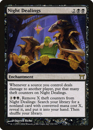 Night Dealings [Champions of Kamigawa] | Fandemonia Ltd
