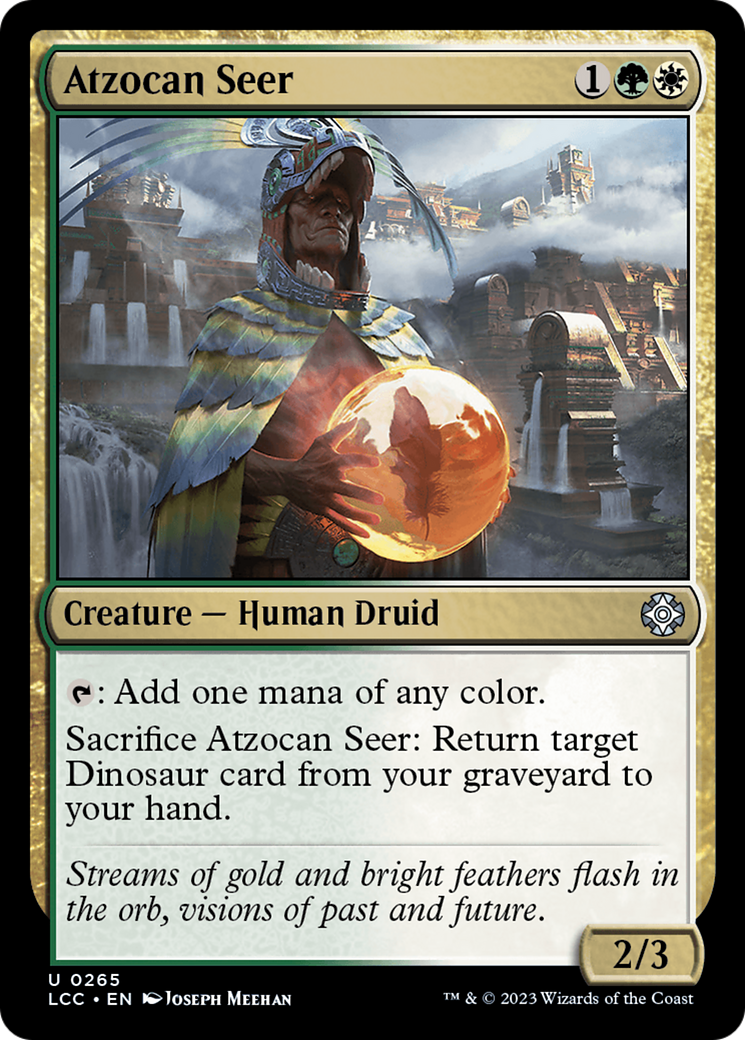 Atzocan Seer [The Lost Caverns of Ixalan Commander] | Fandemonia Ltd